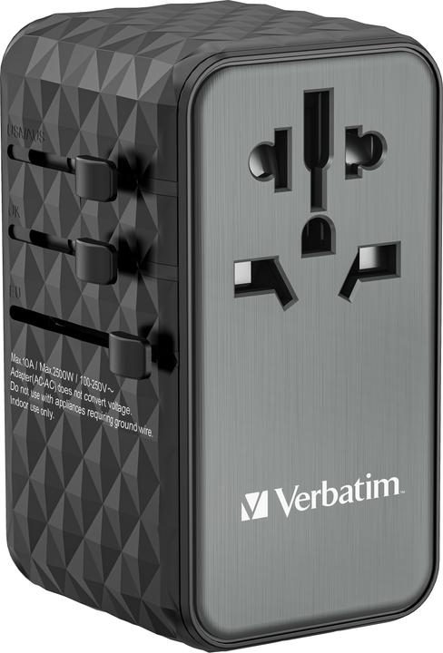 Actual product image Verbatim Universal travel adapter