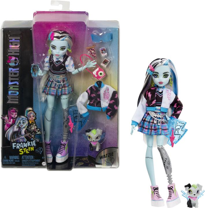 Produktbild Monster High Frankie Stein mit Haustier und Zubehör