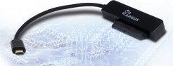 Actual product image Delock Inter-Tech USB-C3.1 Converter/Swapper SATA3 6.4cm (2.5") This SATA converter is used to connect e