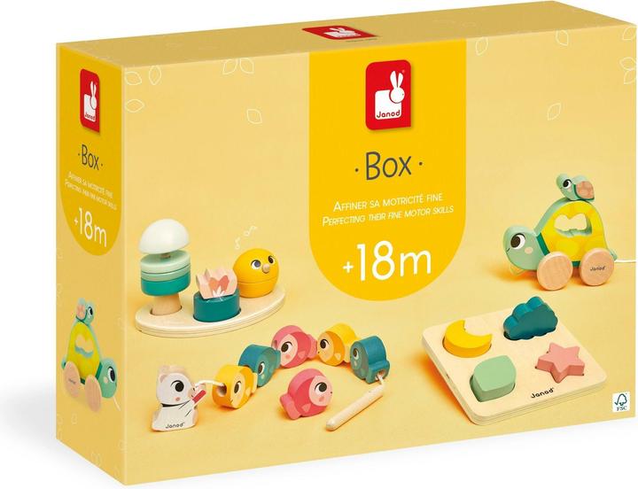 Actual product image Janod Box 18 Mois (German)