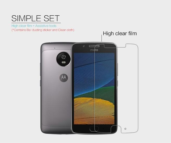 Immagine prodotto Nillkin Serie Super Clear Whole Set (1 Pezzo/i, Motorola Moto G5)