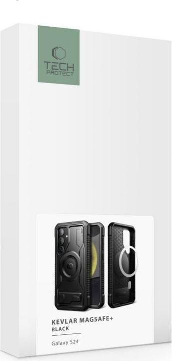 Image du produit Tech-Protect Kevlar MagSafe+ case black (Samsung Galaxy S24)