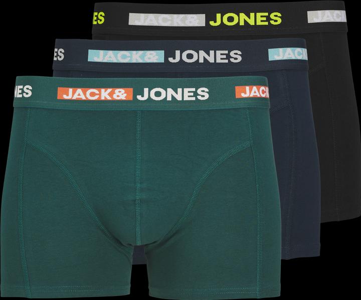 Produktbild Jack & Jones Jacscott Solid Trunks 3 Pack Sn (M, 3er Pack)