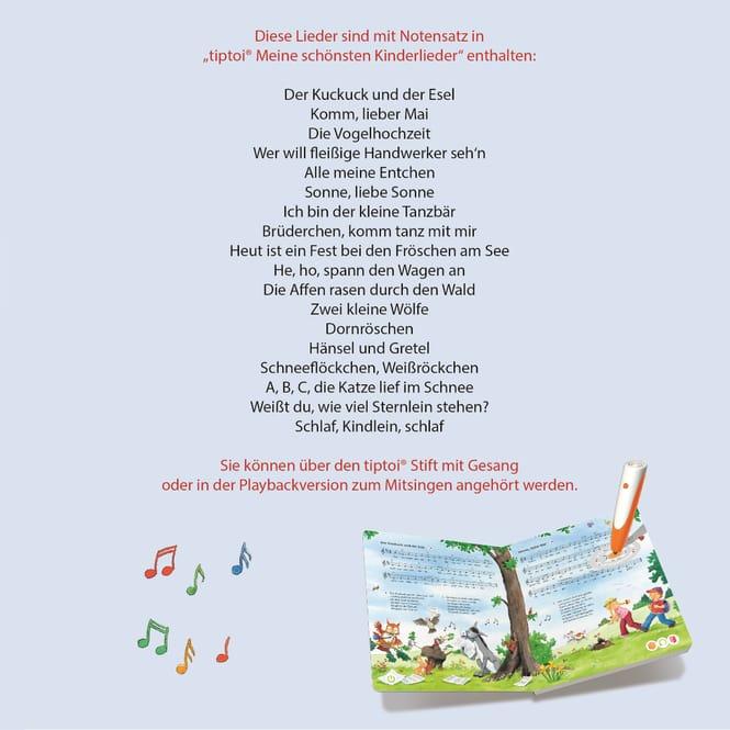 Image du produit tiptoi M. schönsten Kinderlieder-H22 (Allemand, Cee Neudert, 2022)