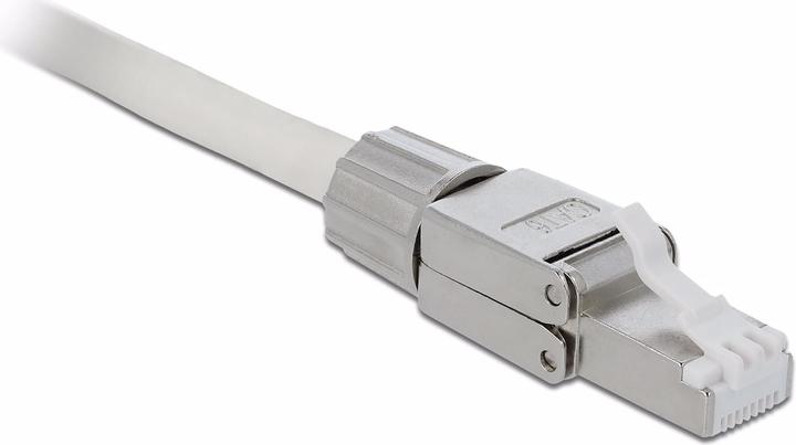 Image du produit Delock Connecteur 86476 1 pièce, gris sans outillage (Câble réseau Connecteur)