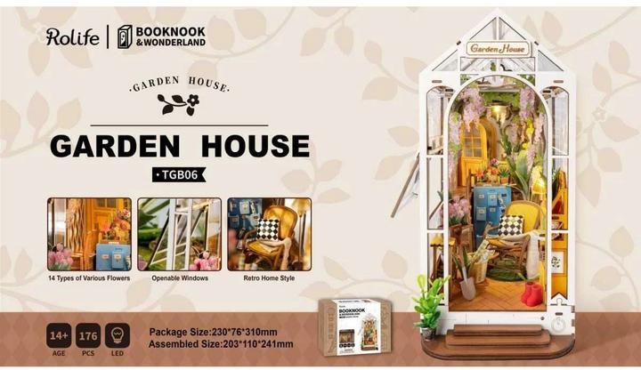 Produktbild Robotime Tiny House - Gartenhaus
