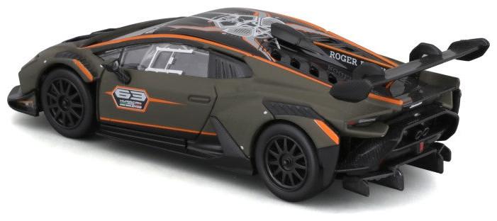 Actual product image Bburago 18-38305 Officia Lamborghini Huracan Super Trofeo EVO2 κλίμακα 1:43 Race Series Συλλεκτικό