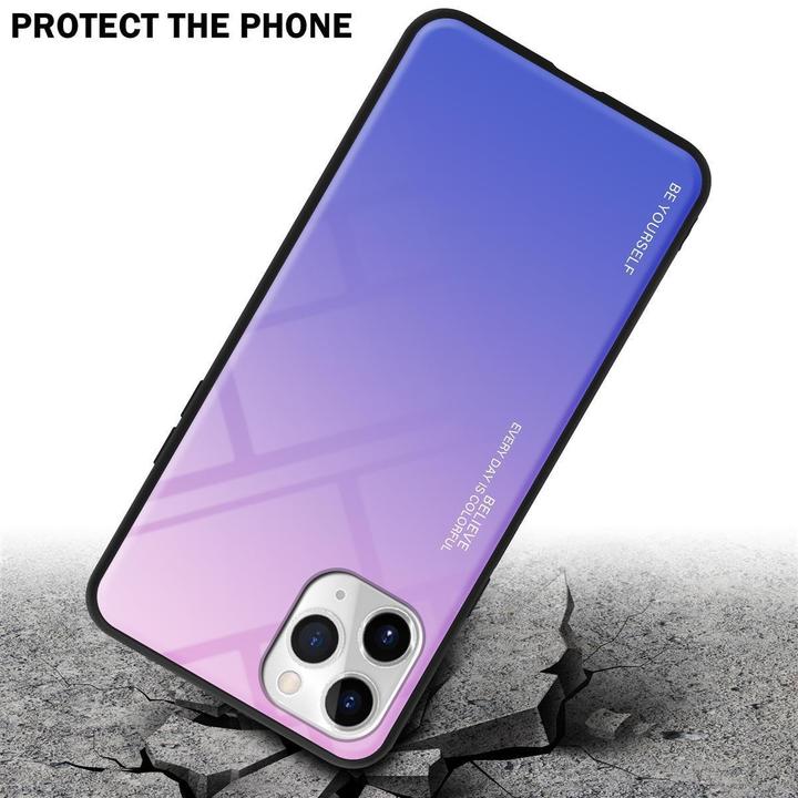 Productafbeelding Cadorabo TPU 2 kleuren glasdekking (Apple iPhone 11 Pro)
