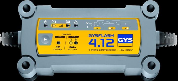 Produktbild GYS Ladegerät FLASH 4.12 (12V, 4 A)