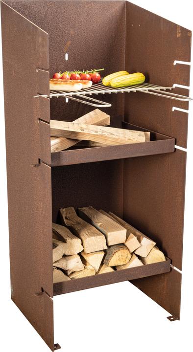 Actual product image Nouvel Fire column Trapez Corten (45 cm)