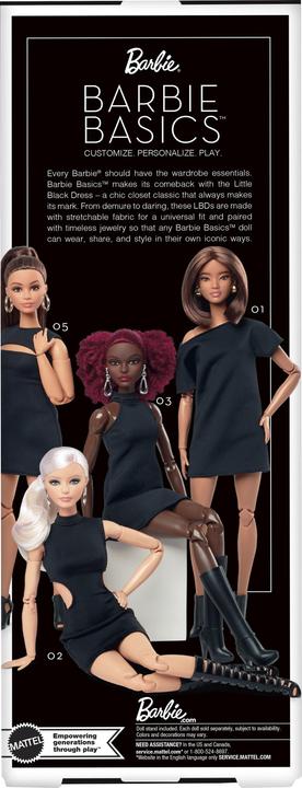 Actual product image Barbie Basics