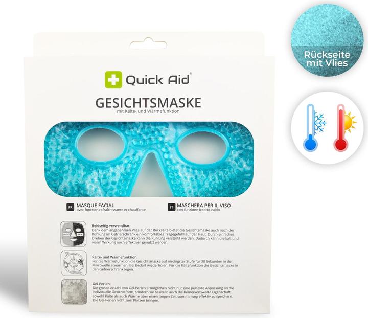 Image du produit Quick Aid Masque facial avec fonction froid et chaud