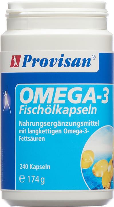 Produktbild Provisan Omega 3 Fischöl Kaps (240 Stück, Kapseln, 211 g)