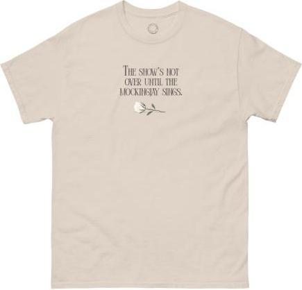 Out of Print The Hunger Games: The Show's Not Over Unisex T-Shirt Medium (3XL)