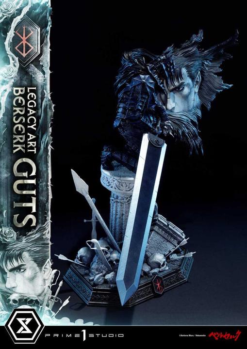 Produktbild Prime 1 Studio Berserk Legacy Art Kentaro Miura Statue statuette 1/6 Guts Bonus Version 45 cm