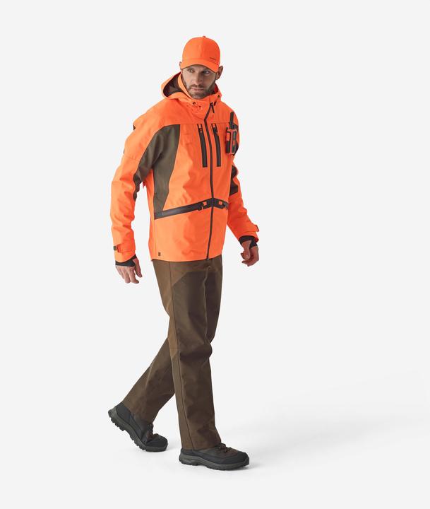 Immagine prodotto Solognac Giacca da caccia giacca antipioggia Renfort 900 arancione (XL)