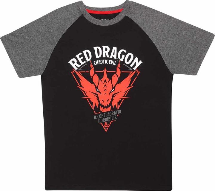 Actual product image Dungeons & Dragons Unisex Adult Red Dragon T-Shirt (XXL)