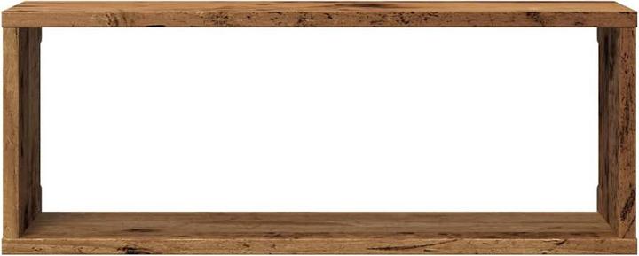 Immagine prodotto VidaXL Wandregal Hängeregal Regalwürfel Cube Lounge CD Regal 6Stk. Altholz-Optik (60 x 15 x 23 cm)