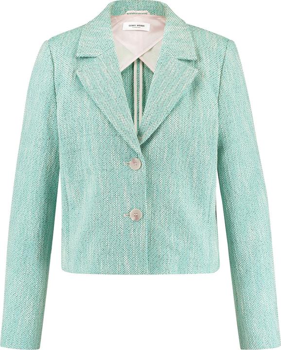 Immagine prodotto Gerry Weber Giacca blazer corta in tessuto strutturato Blazer a maniche lunghe foderato (40)
