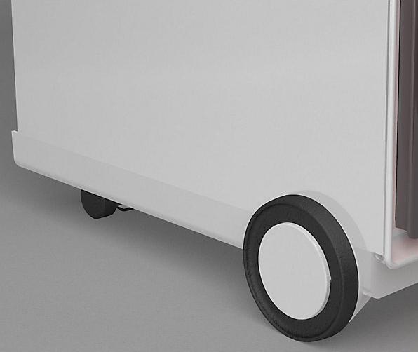 Image du produit Paperflow Conteneurs roulants de bureau