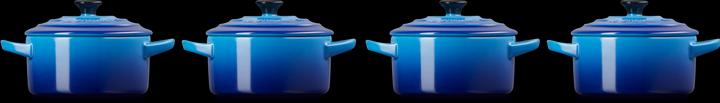 Actual product image Le Creuset Mini Cocotte Set AZURE