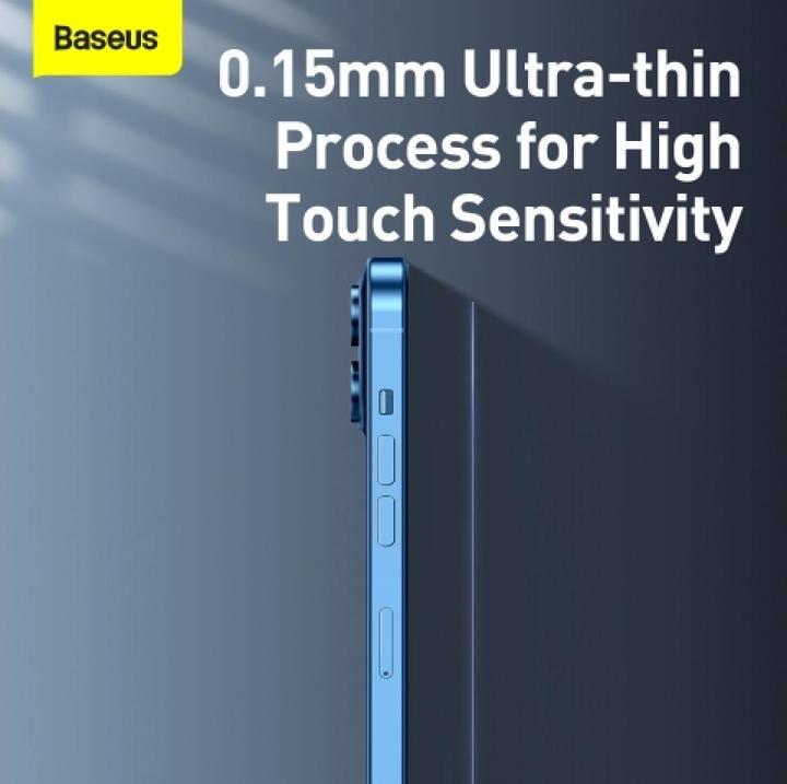 Immagine prodotto Baseus 0.15mm Pellicola di vetro temperato a copertura totale per iP 6.7inch 2020 (indurimento secondario) (2 Pezzo/i, Apple iPhone 12 Pro Max)
