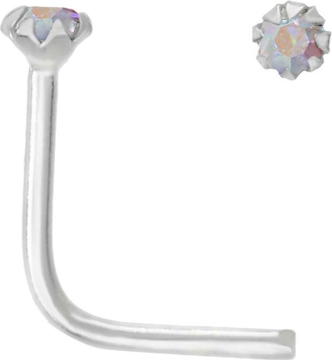 Actual product image Bijouteria Nose piercing (Crystal, Silver 925)