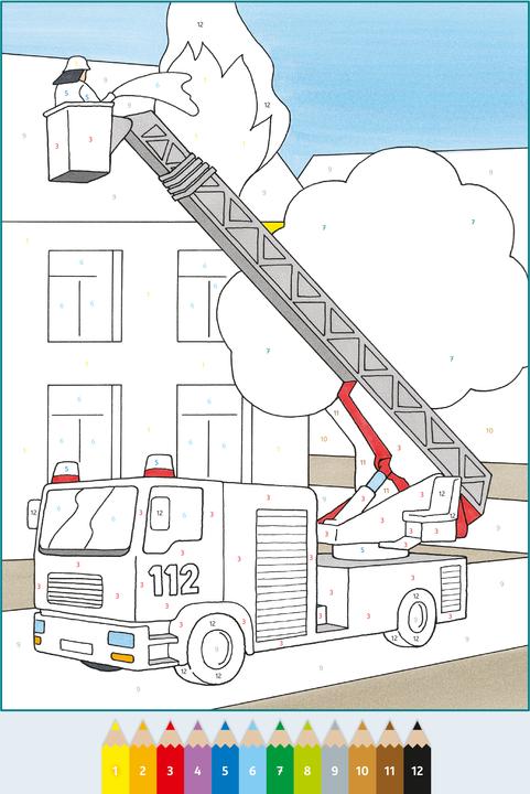 Produktbild Ravensburger CreArt Malen nach Zahlen ab 5: Fahrzeuge