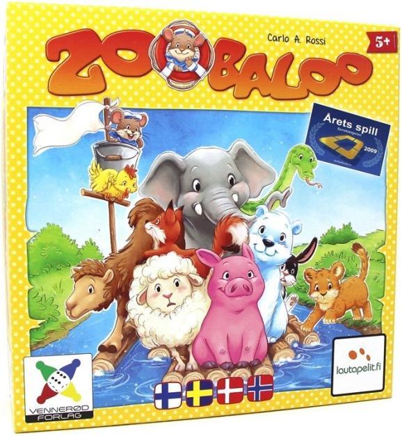 Actual product image Lautapelit Zoobaloo (Nordic Countries)