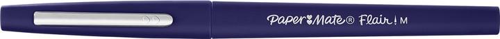 Actual product image Paper Mate Fibre Pen Flair M Box of 12 Navy (Navy blue, 12 x)