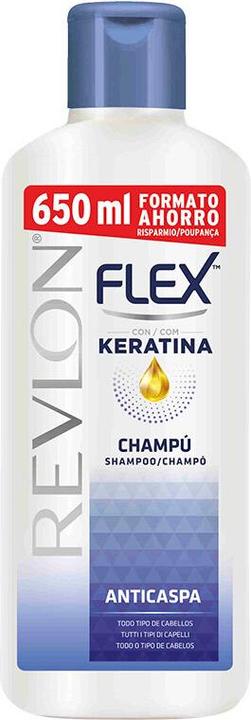 Produktbild Revlon Professional FLEX KERATIN anti-dandruff shampoo all hair types 650 ml (650 ml, Flüssiges Shampoo)