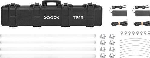 Actual product image Godox TP4R K4 4 Light Kit Knowled Pixel Tube Light
