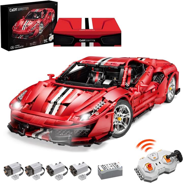 Produktbild Cada MASTER Red Super Car 1:8 inkl Power System