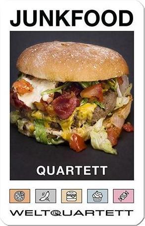 Produktbild Weltquartett 1018 - JUNKFOOD-QUARTETT- Kalorienbomben auf 32 Spielkarten (DE-Ausgabe) (Deutsch)