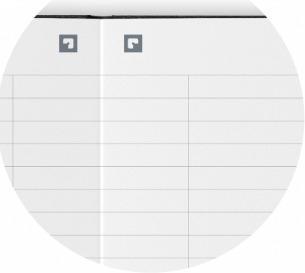 Actual product image Oxford Notebook "Signature", A5 (A5, Lined, Hardcover)