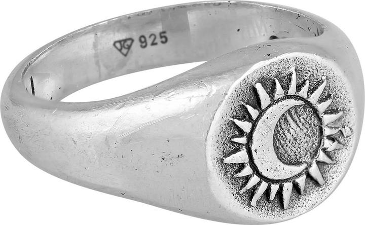 Immagine prodotto Haze & Glory Halbmond, Siegelring, Sonne (60, 925 Argento)