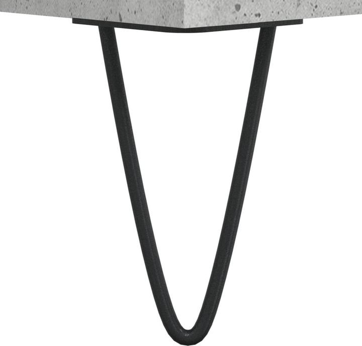 Produktbild VidaXL Plattenschrank Betongrau 84,5x38x89 cm Holzwerkstoff