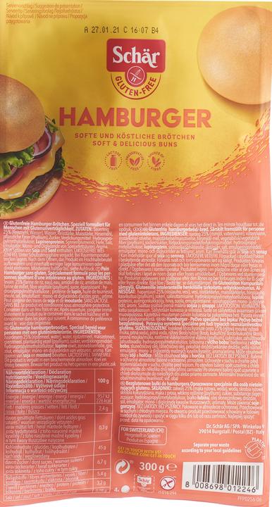 Immagine prodotto Schär Amburgo (300 g)