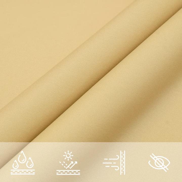 Actual product image VidaXL Sonnensegel farbe 100% Polyester Oxford (2.5 x 2.5 m)