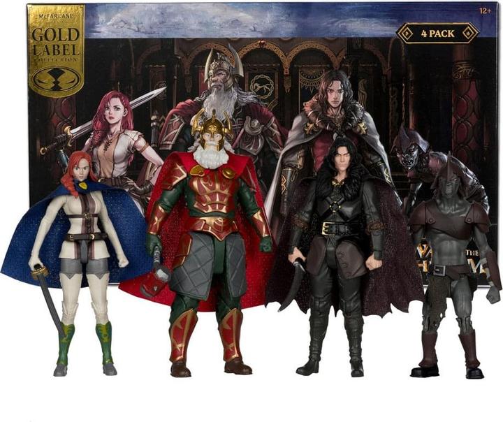 Produktbild McFarlane Der Herr der Ringe: Die Schlacht der Rohirrim Actionfiguren 4er-Pack 10 cm