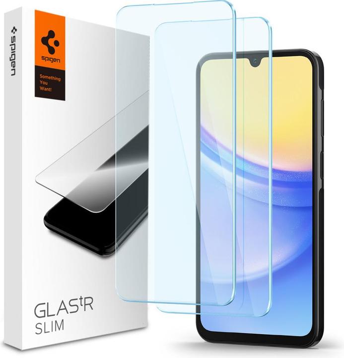 Image du produit Spigen Glas.TR Slim Sam A15/A25 4G/5G 2szt./2pcs szkło hartowane AGL07447 (2 pièce(s), Samsung Galaxy A15 5G, Samsung Galaxy A15, Samsung Galaxy A25 5G)