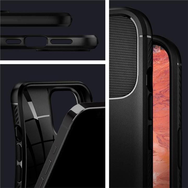 Actual product image Spigen Rugged Armor (Apple iPhone 12, Apple iPhone 12 Pro)