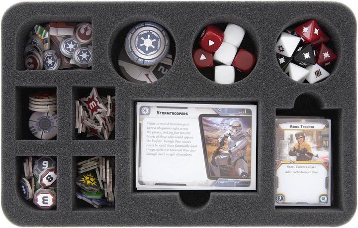 Produktbild Feldherr MIP104BO - MINI PLUS Tasche für Star Wars: Legion - Schattenkollektiv Armee Starte (Schaumstoff)