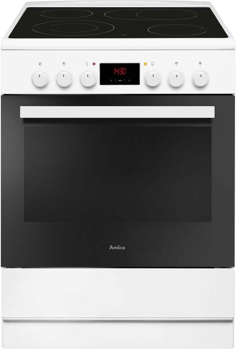 Amica Standherd mit Glaskeramik-Kochfeld SHC 913 001 W Nutzvolumen 65 l BxHxT null x null x