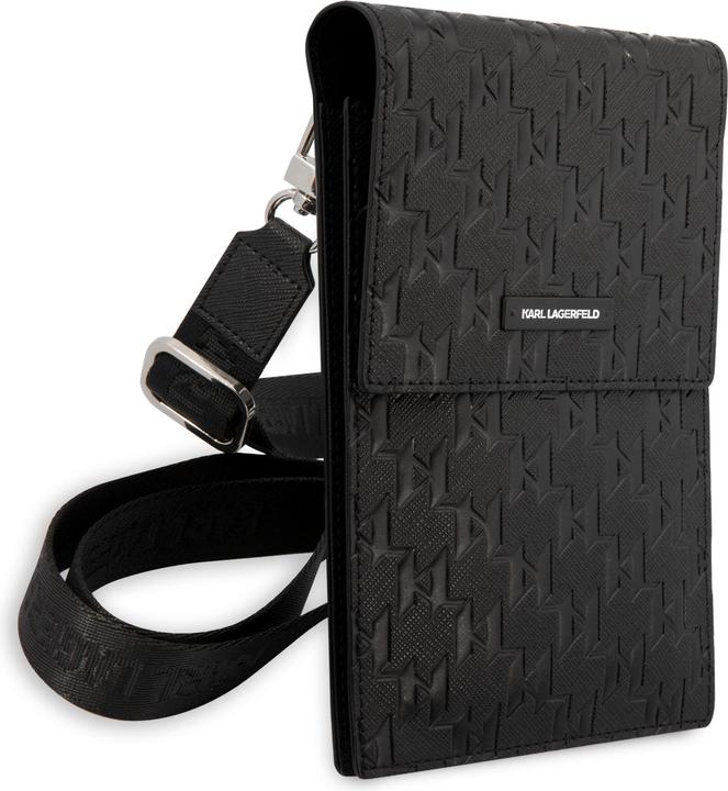 Image du produit Karl Lagerfeld Sac à main KLWBSAMSMK noir/black Monogram Plate (Apple iPhone 4)