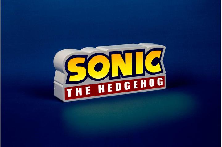 Actual product image Fizz Sonic the Hedgehog LED-Light Logo