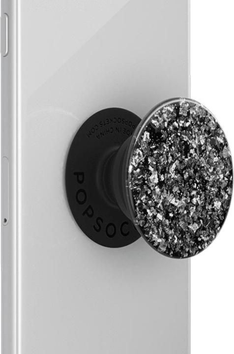 Actual product image PopSockets Foil Confetti Silver (2nd gen, interchangeable)