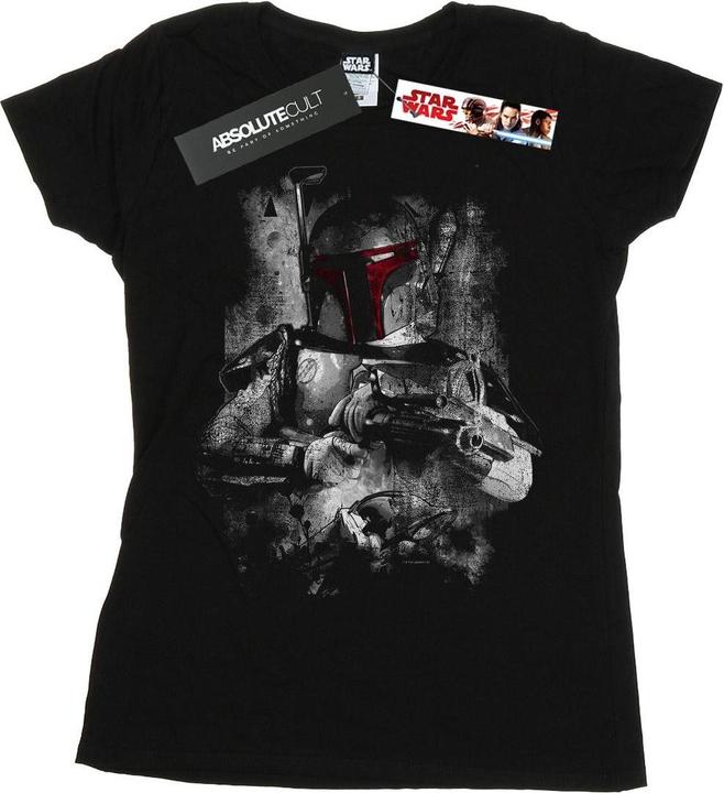 Produktbild Star Wars Boba Fett Distressed TShirt (XL)