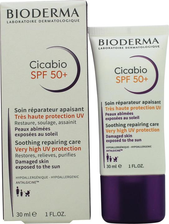Produktbild Bioderma Cicabio (Sonnencreme, SPF 50+, 30 ml, 48 g)