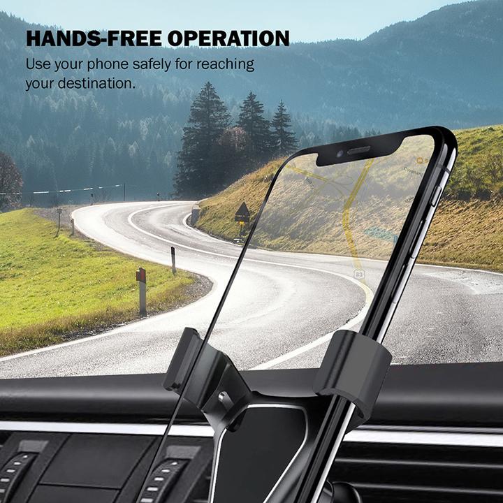 Immagine prodotto Crong Gravity Auto-Clip CRG-CH4-BLK Supporto per auto